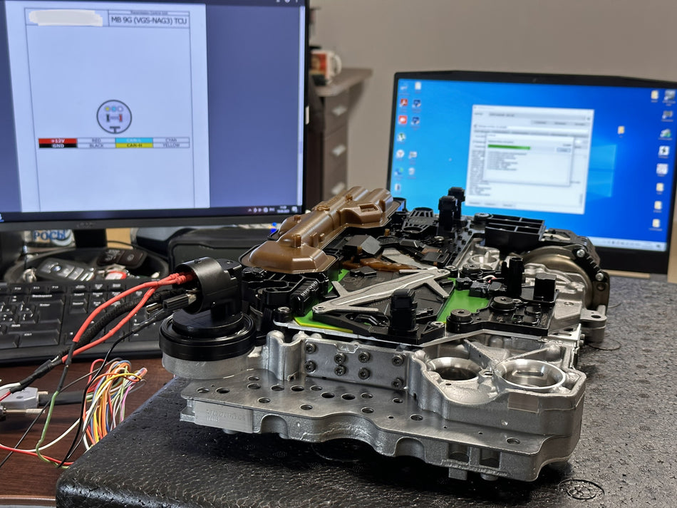 Klonowanie/programowanie mechatroniczne Mercedesa 9G-Tronic