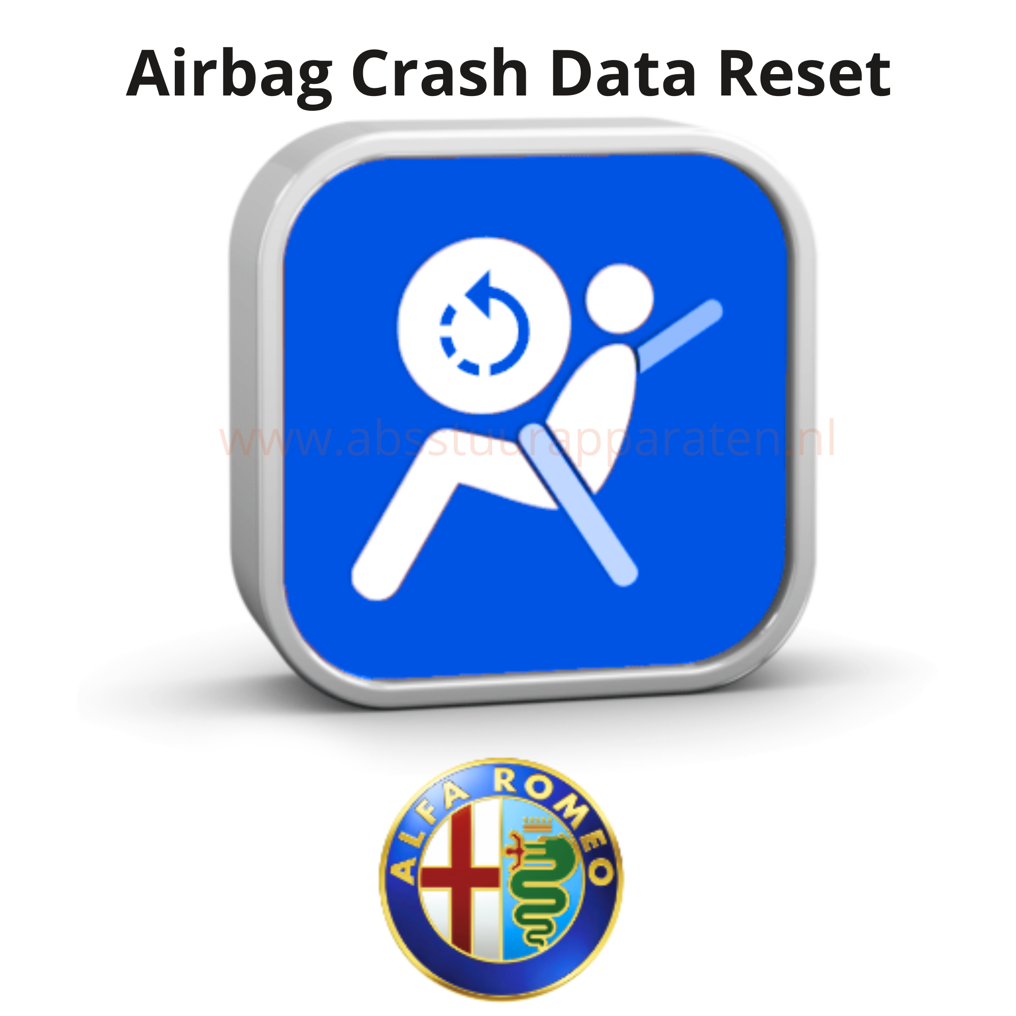 Crash Data Reset Alfa Romeo - Reparatie Airbagmodule