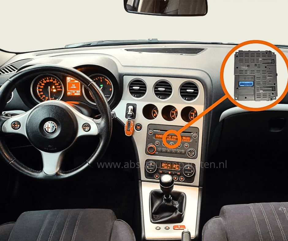 Alfa Romeo 159 Blue &amp; Me Naprawa Modułu Bluetooth